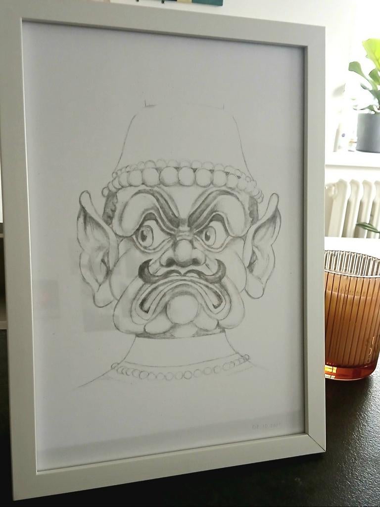 Efteling tekening Indische Waterlelies, Ophalen of Verzenden, Nieuw, Overige typen