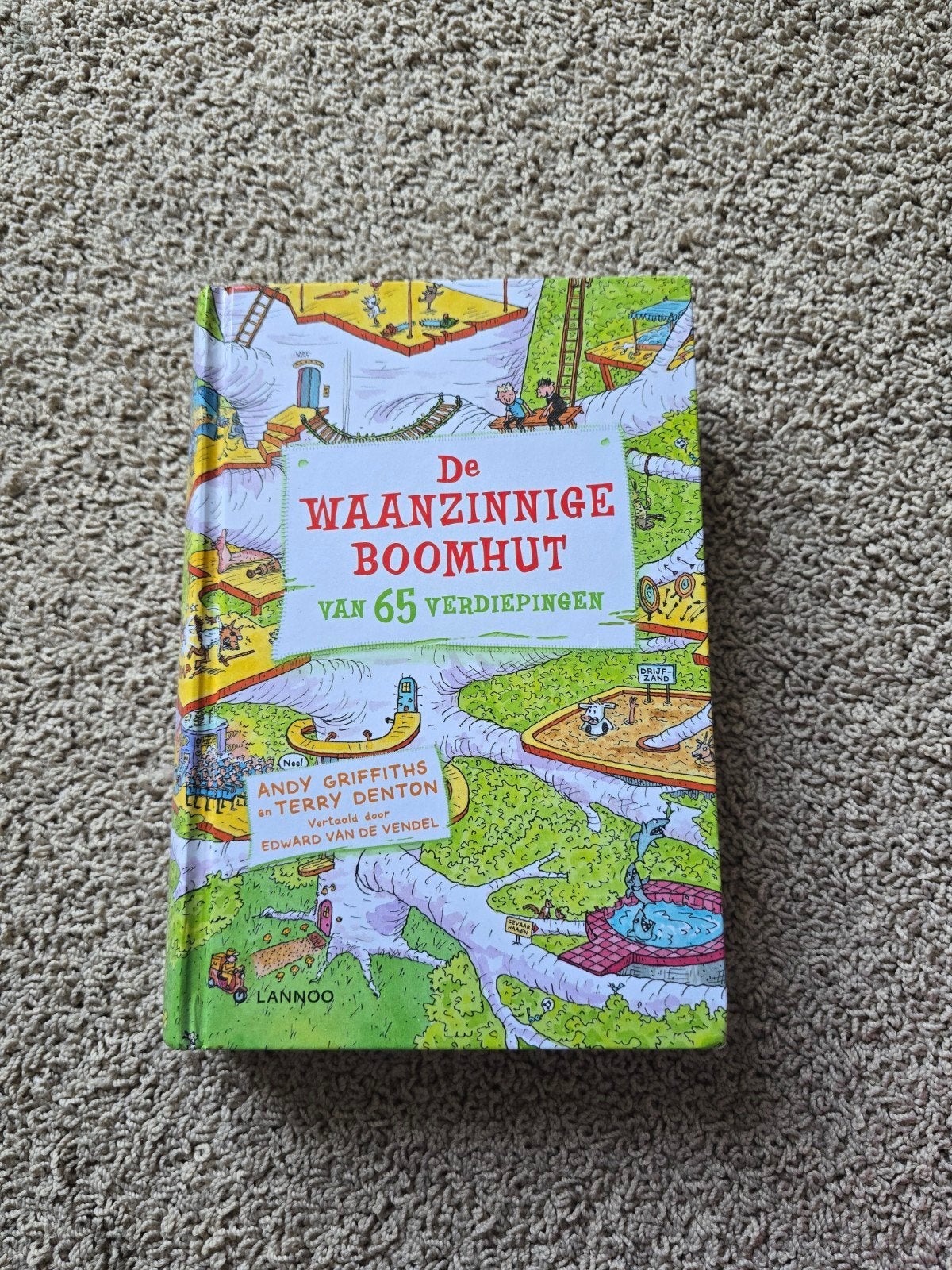 De Waanzinnige Boomhut van 65 Verdiepingen, Ophalen of Verzenden, Gelezen, Andy Griffiths en Terry Denton, Fictie algemeen