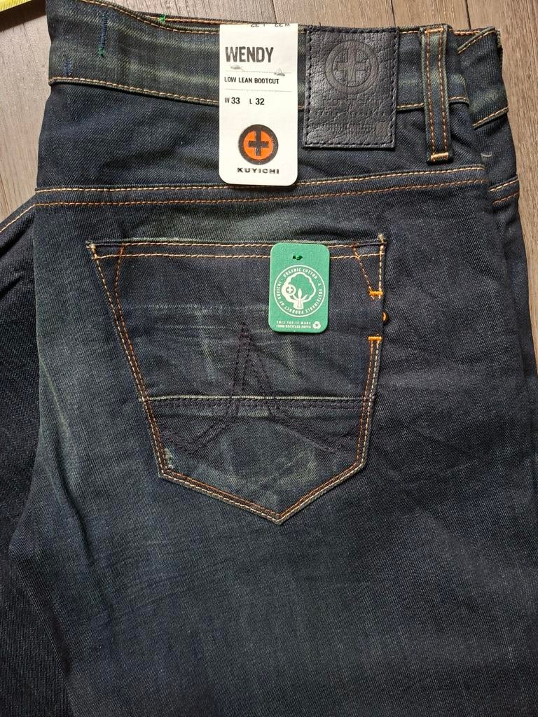 KUYICHI Wendy low bootcut jeans W33 L32, Kleding | Dames, Spijkerbroeken en Jeans, Blauw, KUYICHI, Nieuw, Ophalen of Verzenden