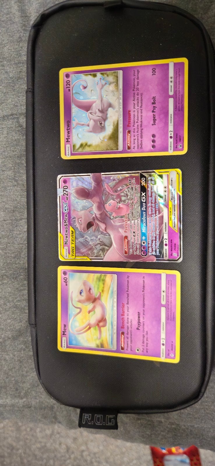 Mewtwo & Mew Pokémon Kaarten Collectie, Ophalen of Verzenden, Gebruikt, Meerdere kaarten, Foil