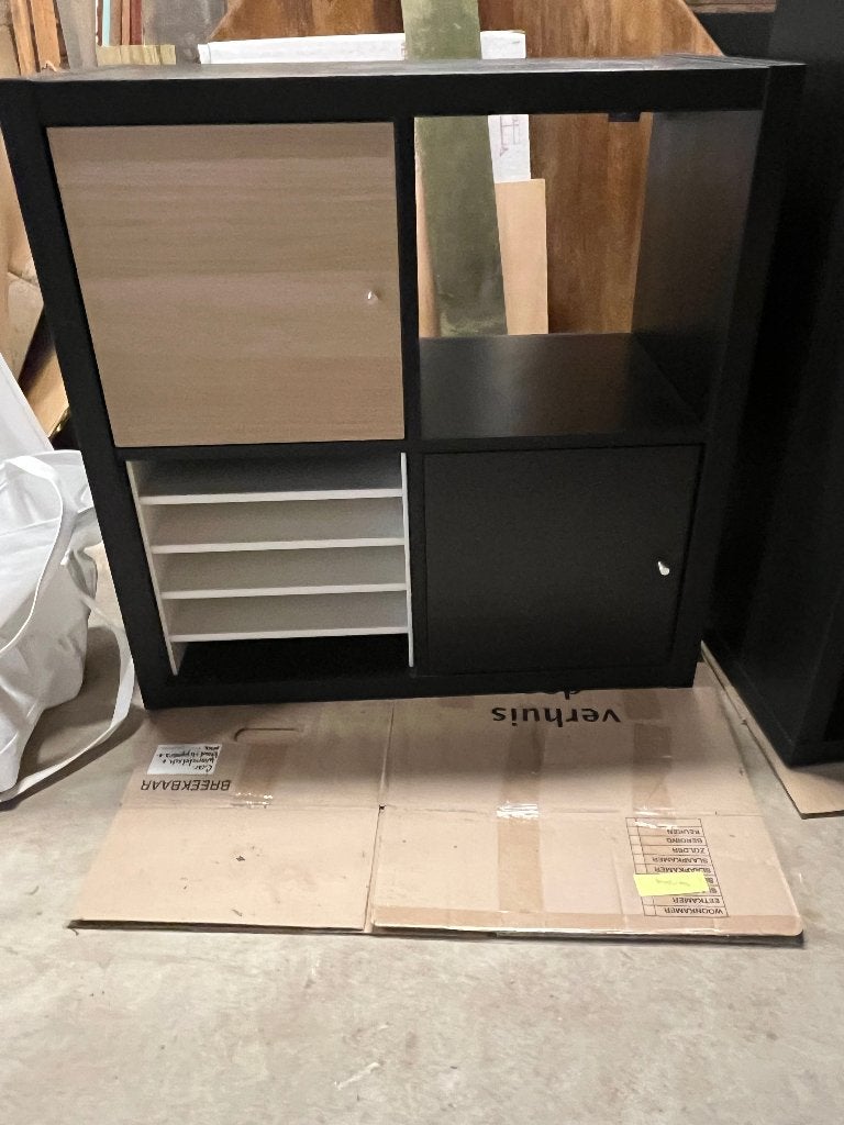 Ikea Kallax met extra's, Ophalen, Zo goed als nieuw