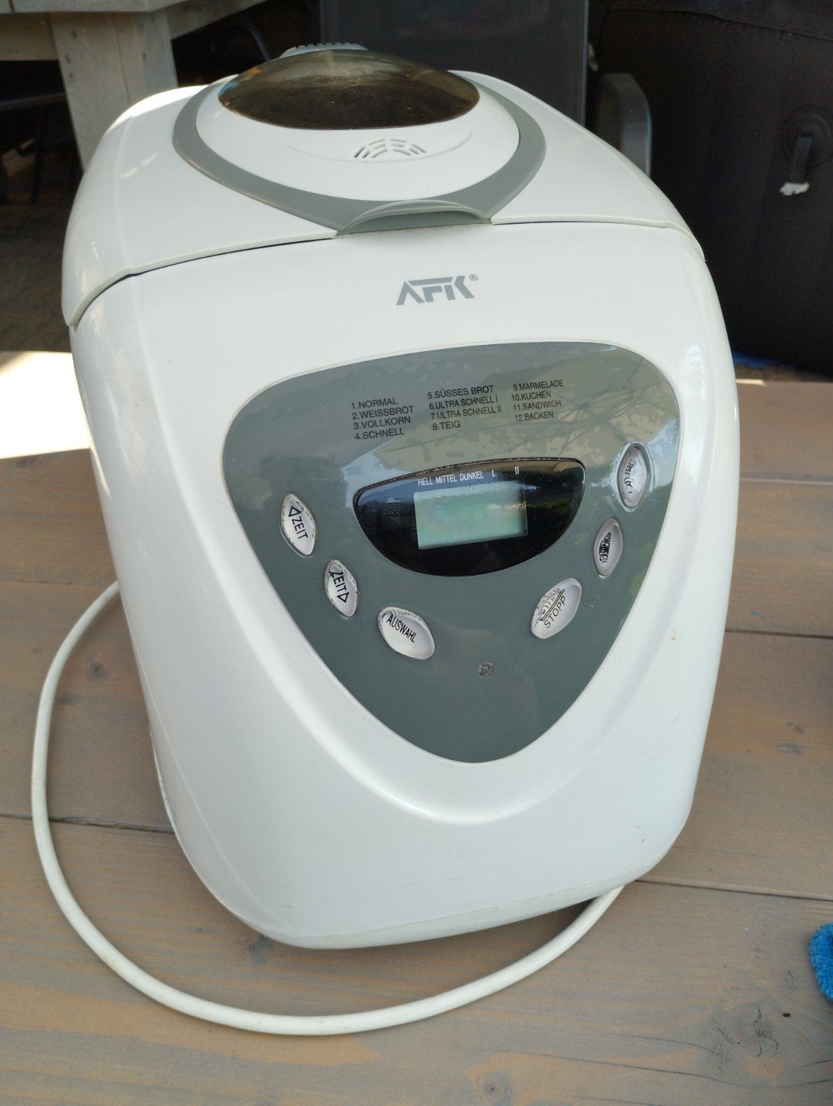 AFK broodbakmachine, Ophalen, Gebruikt, Kijkvenster