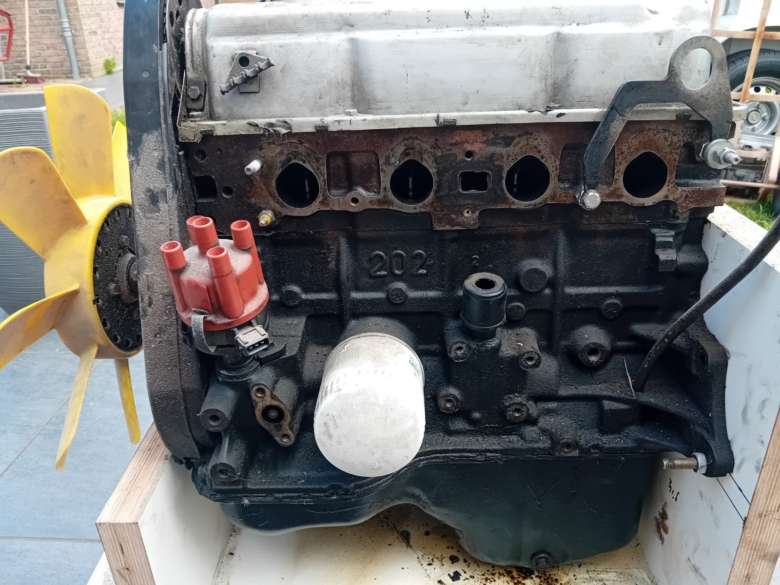 Ford pinto 2.0 ohc motor / snelle nokkenas, Auto-onderdelen, Ophalen, Gebruikt, Ford