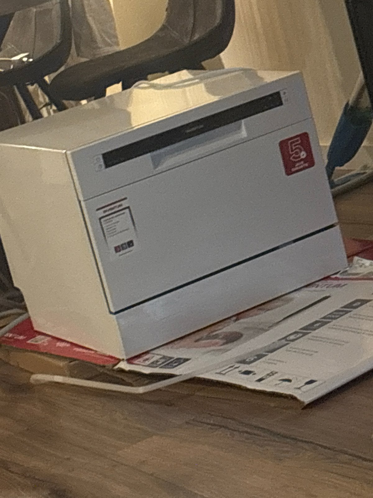 Compacte Vaatwasser - Ideaal voor Kleine Ruimtes, Minder dan 10 liter, Nieuw, Ophalen of Verzenden, Vrijstaand