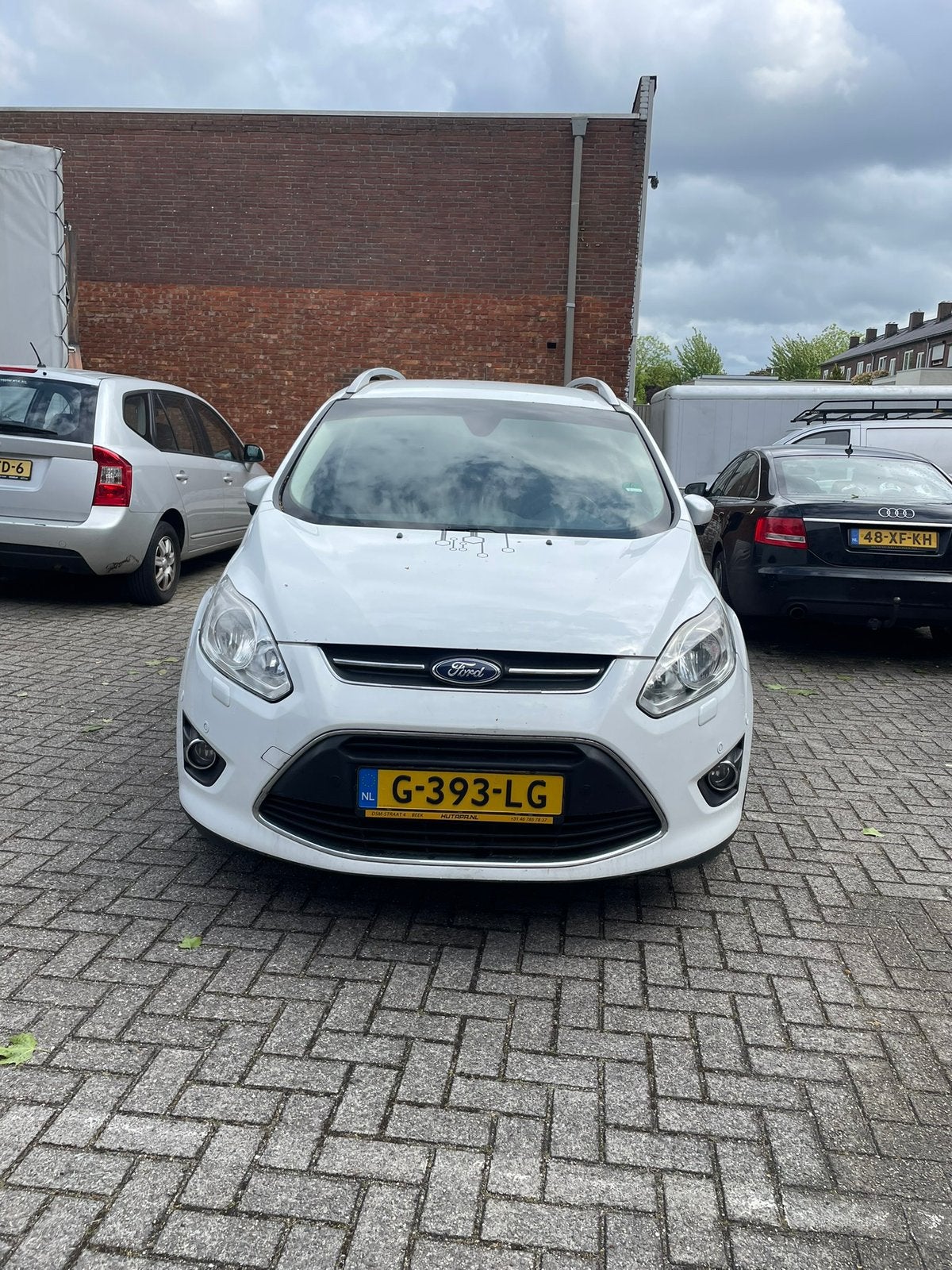 Ford Grand C-Max 1.0 Ecoboost 2013, Auto's, Ford, Particulier, Grand C-Max, Benzine, A, MPV, Handgeschakeld, Geïmporteerd, Wit