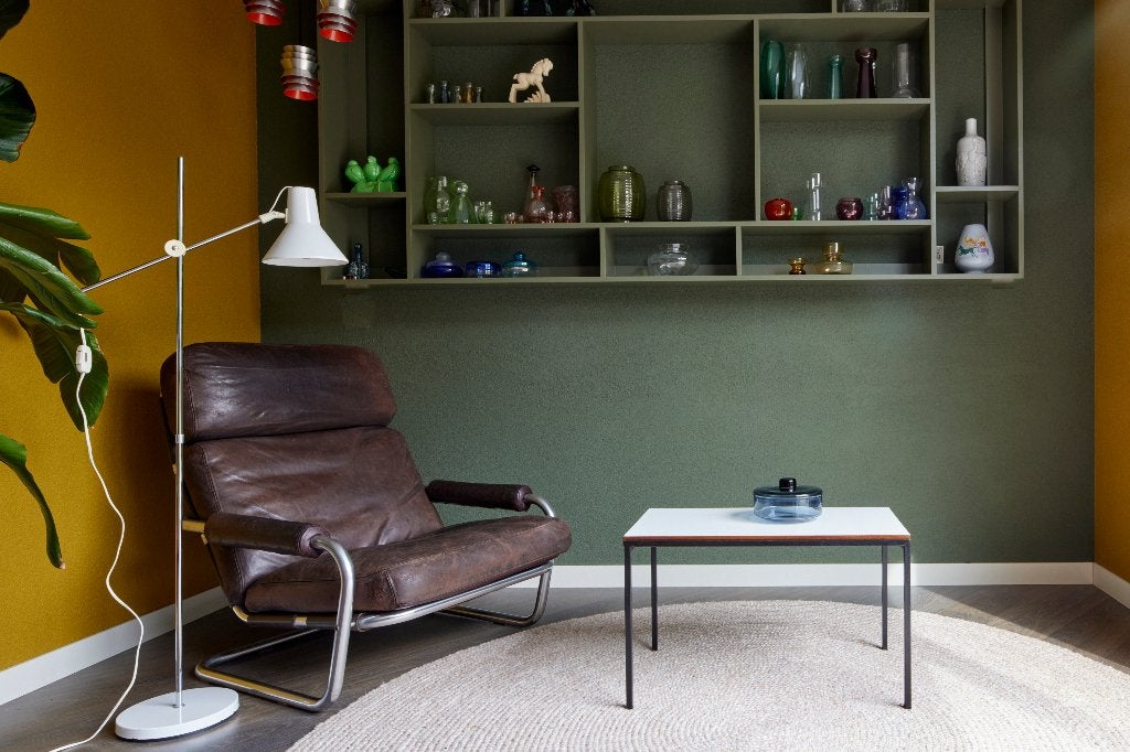 Vintage salontafel van Pastoe - Cees Braakman, Ophalen, Minder dan 45 cm, 55 tot 75 cm, Rechthoekig