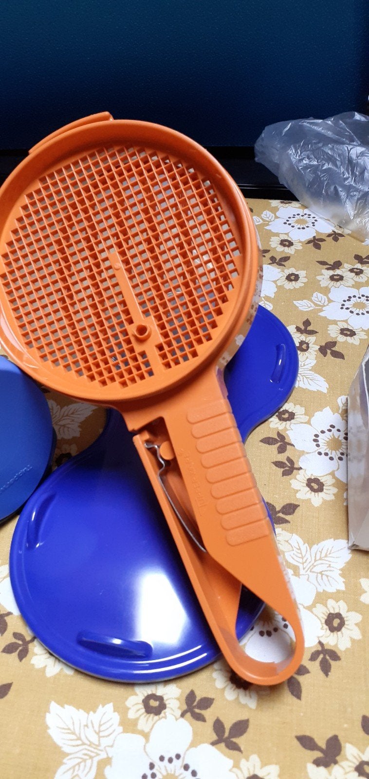 Tupperware zeef/houder met bakjes /en meer, Huis en Inrichting, Ophalen of Verzenden, Zo goed als nieuw
