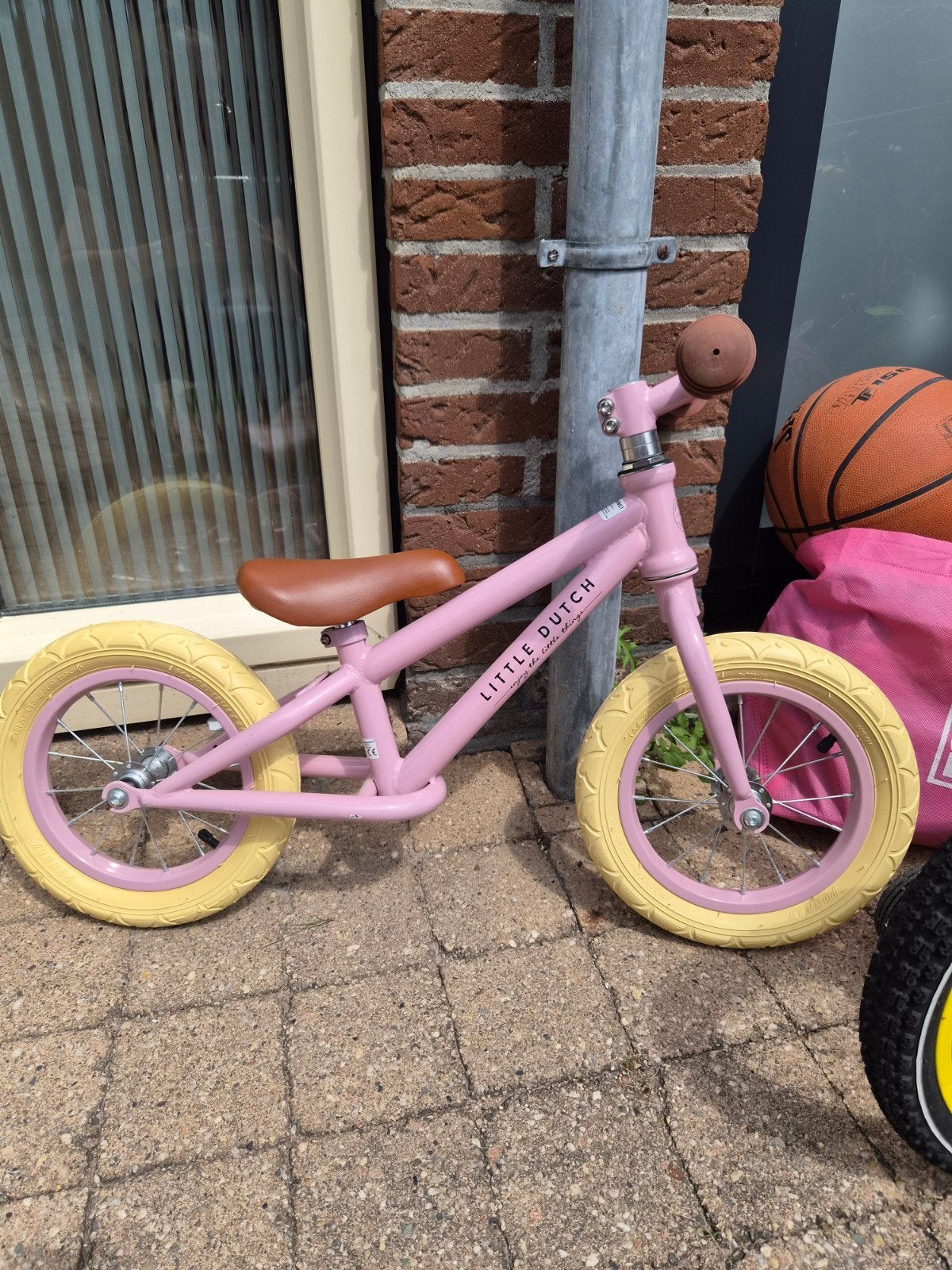 Loopfiets, Ophalen, Zo goed als nieuw, Minder dan 16 inch, Little Dutch