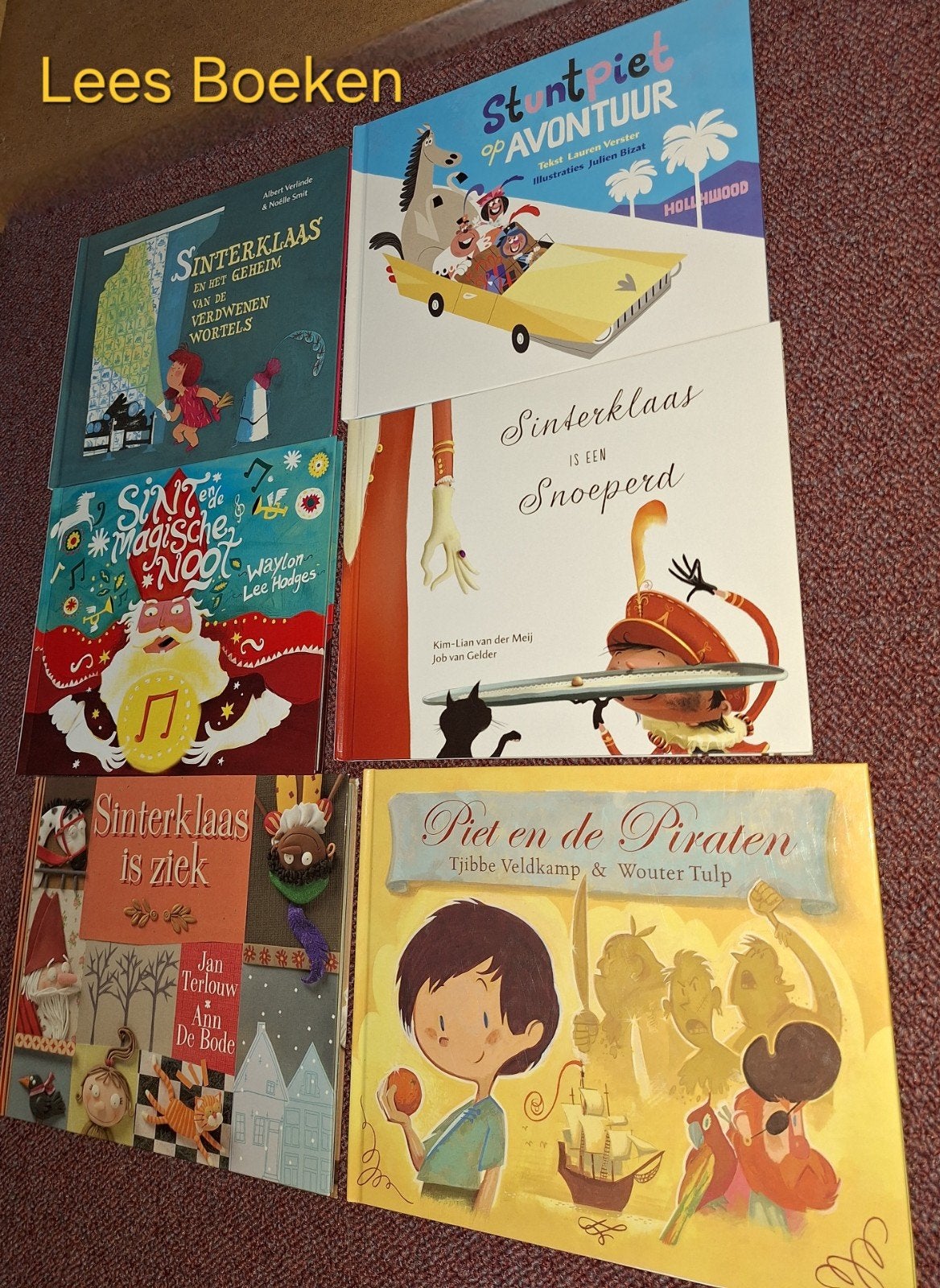 Sinterklaas 📚 Boekjes Leesboekjes Voorlees Boeken Sint Piet, Diversen, Ophalen of Verzenden, Nieuw