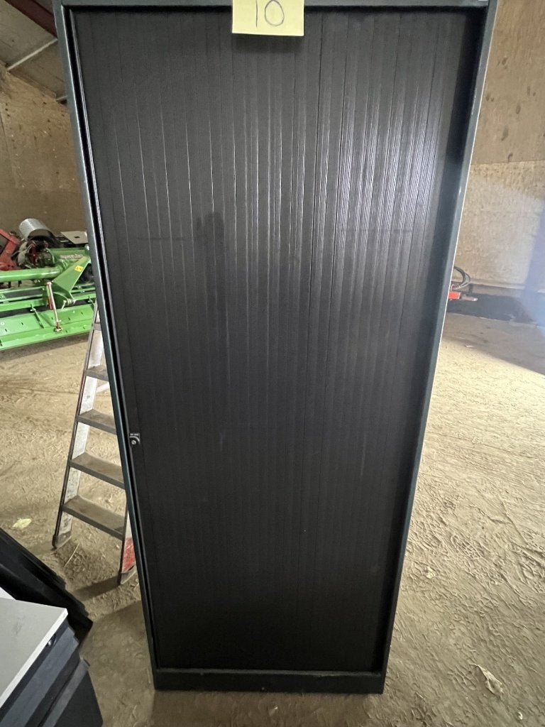 Roldeurkast, Huis en Inrichting, Kasten | Roldeurkasten en Archiefkasten, Ophalen, Gebruikt, 100 tot 150 cm, Metaal