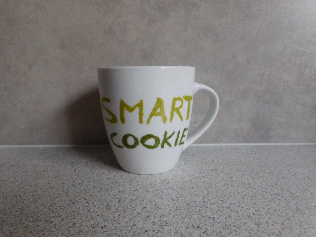 Jamie Oliver Smart Cookie Mok - 280 ml, Overige merken, Zo goed als nieuw, Modern, Porselein