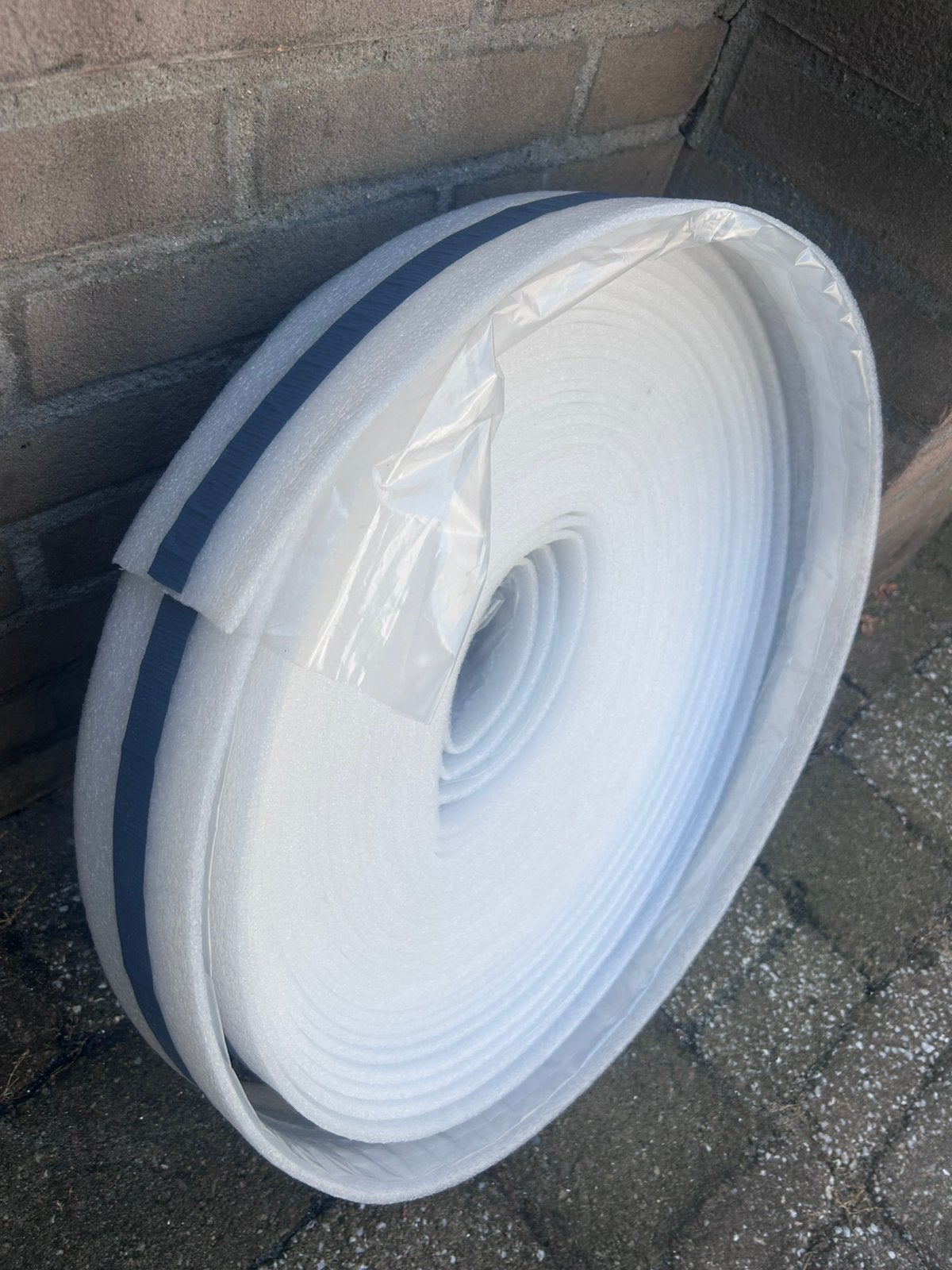 Randisolatie vloerverwarming 10cm, 25meter, Overige materialen, Nieuw, 15 m² of meer, Ophalen