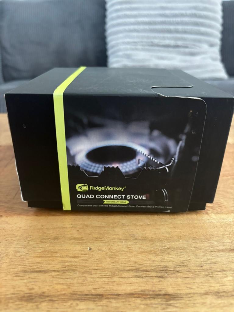 ridgemonkey quad connect stove, Ophalen of Verzenden, Nieuw, Overige typen