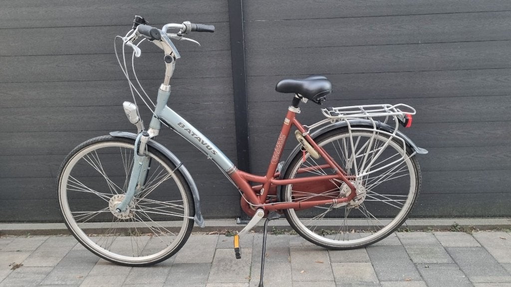 BATAVUS Damesfiets 7 Versnellingen 28 inch, Ophalen, Versnellingen, Batavus, 53 tot 56 cm