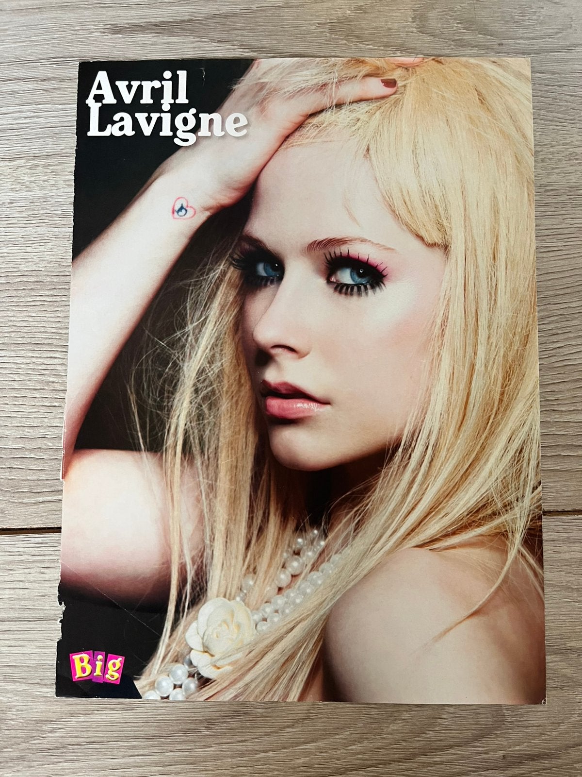 Avril Lavigne A4 poster 2007/2008, A4 of kleiner, Ophalen of Verzenden, Muziek, Rechthoekig Staand