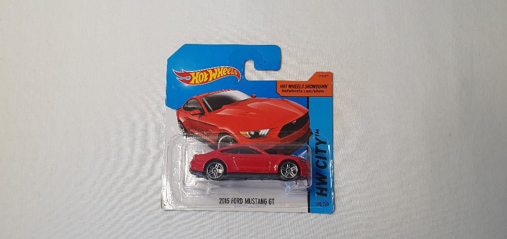 Hot wheels 2015 Ford Mustang GT coupe red, Ophalen of Verzenden, Nieuw, Auto