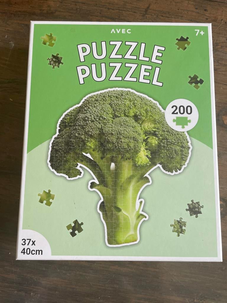 Broccoli Puzzel 200 Stukjes - AVEC, Ophalen of Verzenden, Minder dan 500 stukjes, Nieuw, Legpuzzel