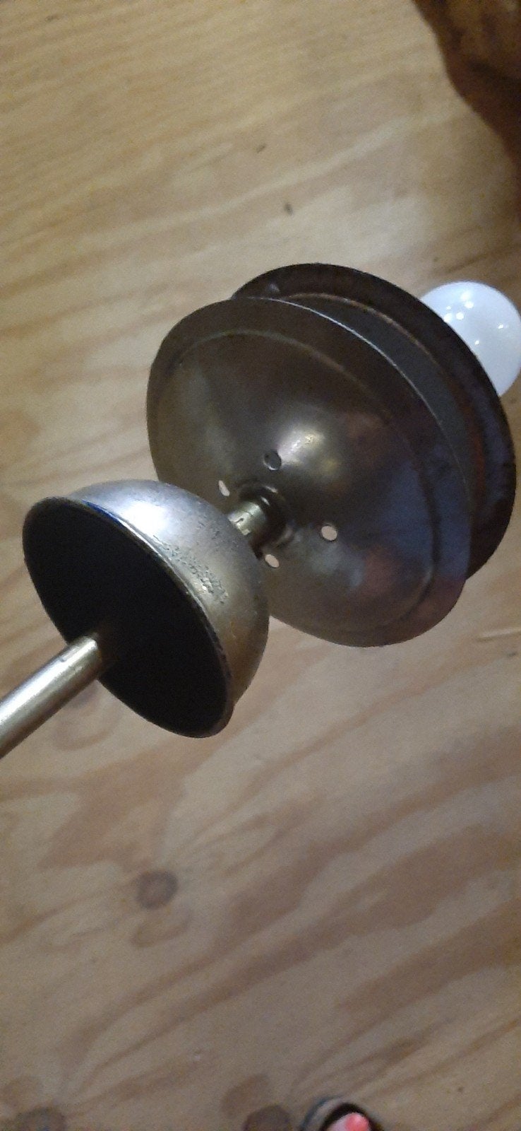 Oude schoollampen, Ophalen of Verzenden, Gebruikt, Vintage, Klassiek