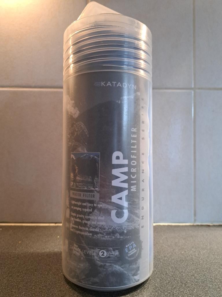 NIEUW: Katadyn Camp Microfilter - Zwaartekracht Waterfilter, Ophalen of Verzenden, Nieuw, Overige typen