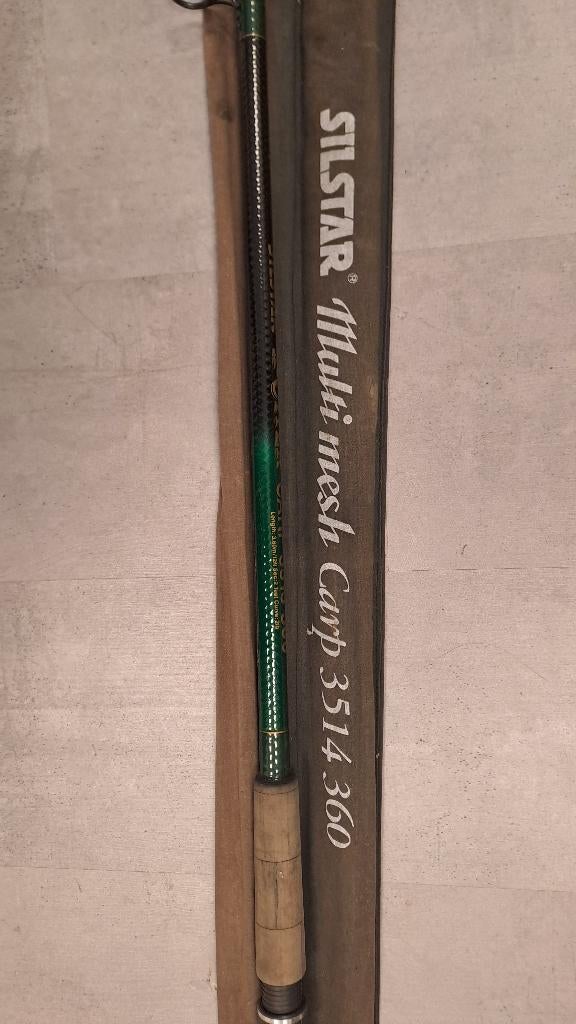 Hengel Silstar Multi mesh carp 3514 360cm, Ophalen of Verzenden, Zo goed als nieuw, Werphengel