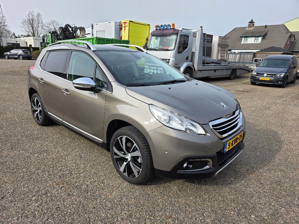 Peugeot 2008 1.6 VTI 88KW/120PK 2013 Grijs, Auto's, Voorwielaandrijving, Euro 5, 4 cilinders, 1270 kg