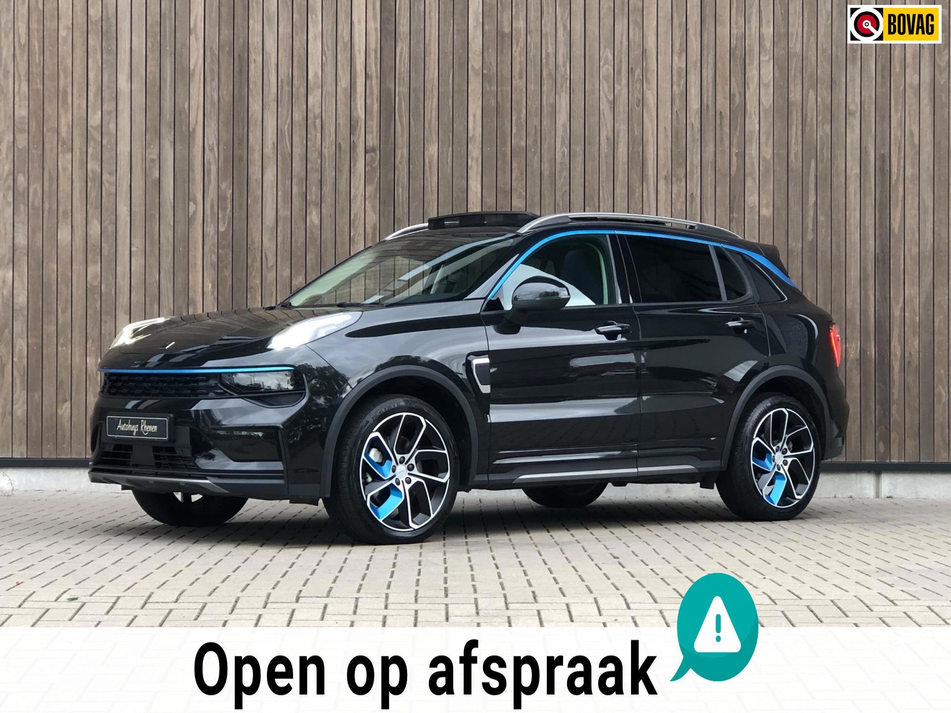 Lynk & Co 01 1.5 |Plug-In Hybrid|2021|PANORAMADAK|, Dealer onderhouden, Stof, Zwart, Plug-in hybride