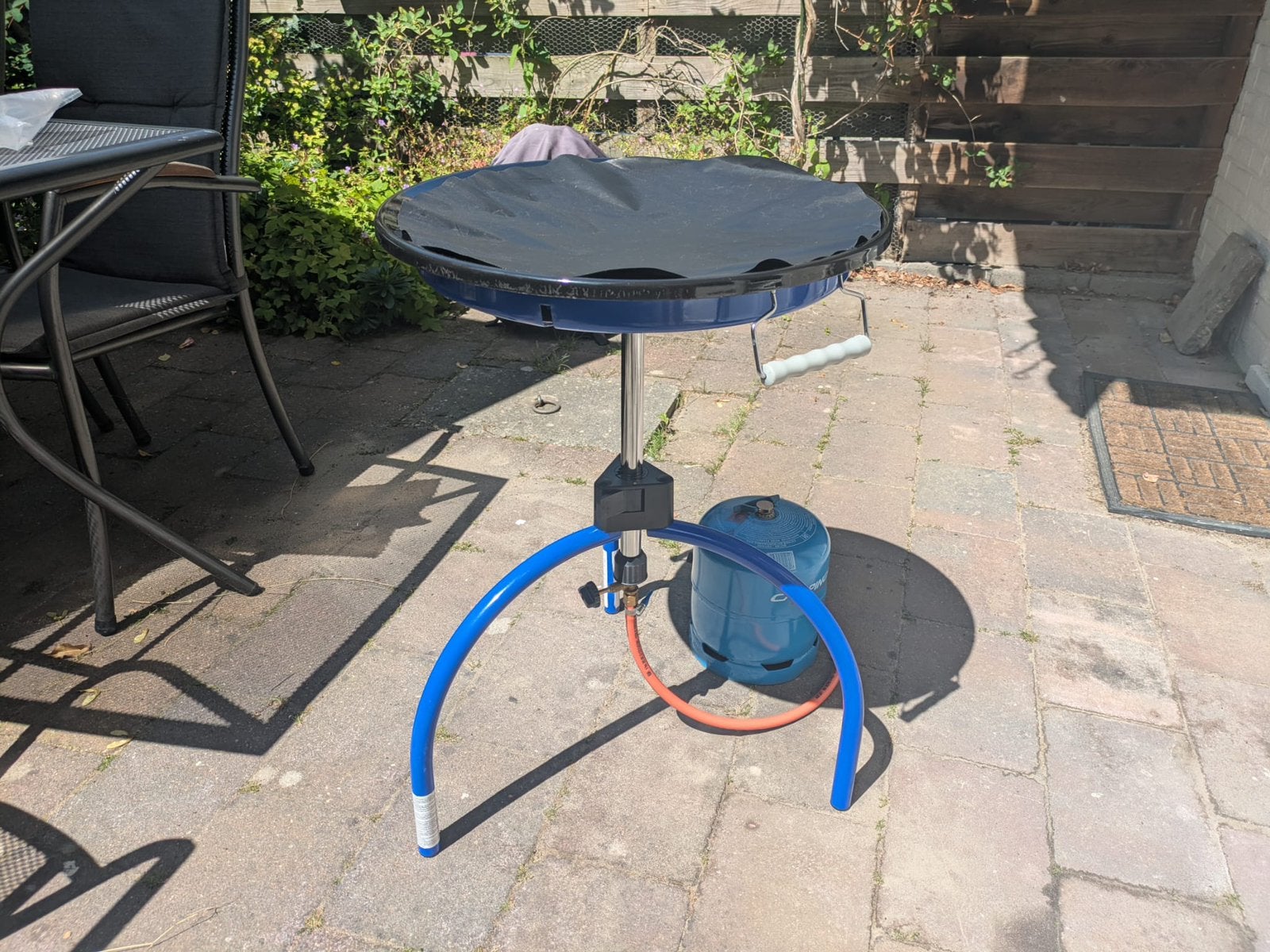Cadac Skottelbraai incl. Campingaz gasfles, Caravans en Kamperen, Kampeeraccessoires, Ophalen, Gebruikt