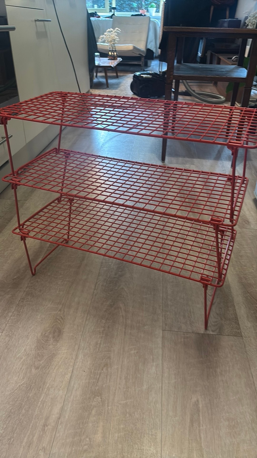 ikea schoenenrek rood, Ophalen, Zo goed als nieuw