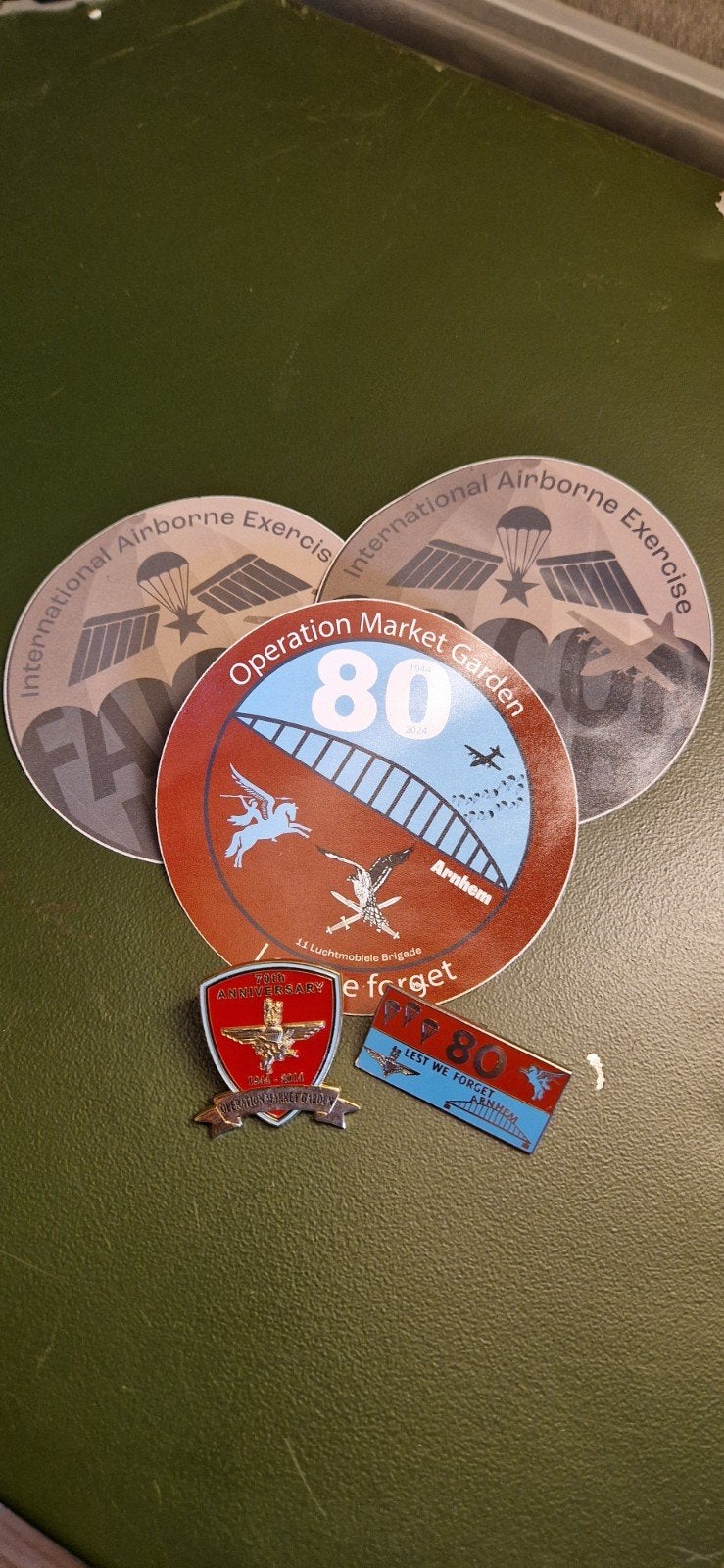 Market Garden, Ophalen of Verzenden, Landmacht, Nederland, Embleem of Badge