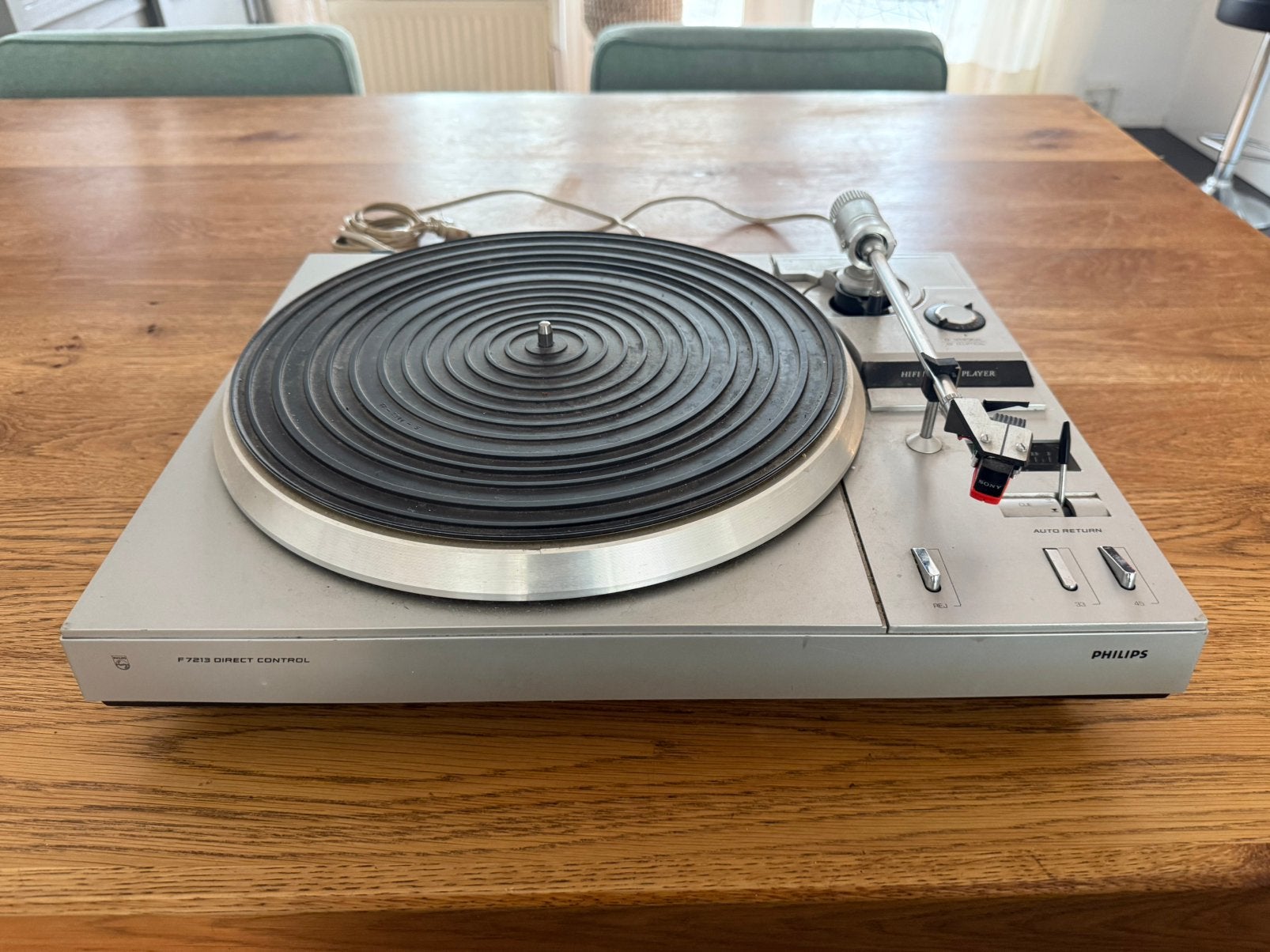 Philips f7213 platenspeler, Ophalen, Gebruikt, Platenspeler, Philips