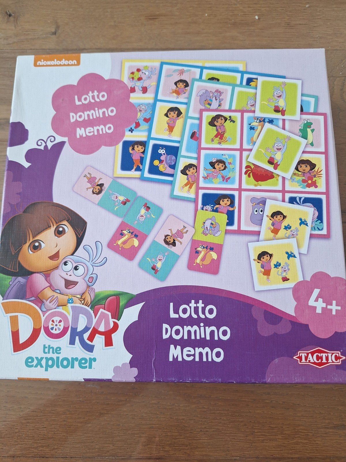 Dora the Explorer Lotto Domino Memo spel - Tactic, Ophalen of Verzenden, Gebruikt, Tactic