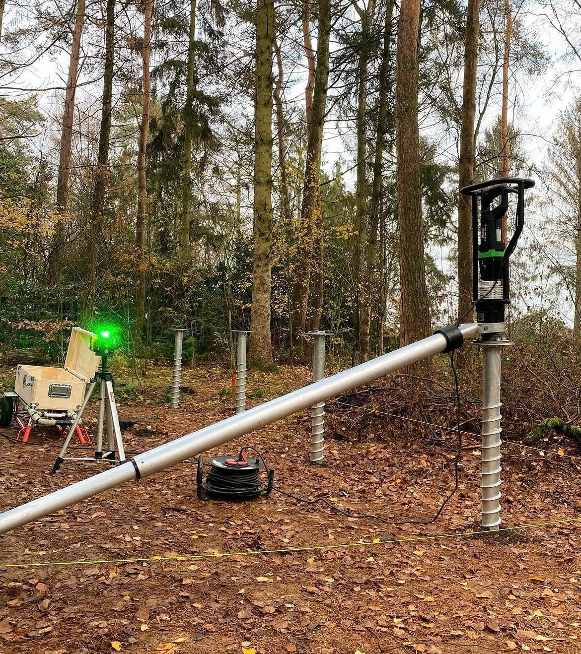 SCHROEFPALEN – DUURZAME FUNDERING | LEVERING & MONTAGE, Ophalen, Nieuw, 250 mm of meer, Schroeven