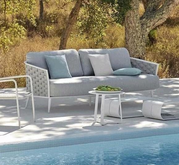 Manutti Cascade high-end outdoor lounge bank, Tuin en Terras, Tuinsets en Loungesets, Ophalen of Verzenden, Nieuw, Aluminium, Bank