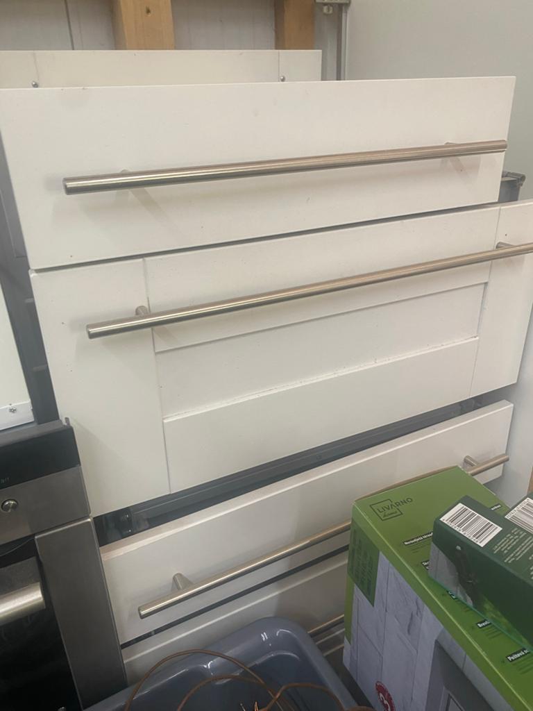 7 IKEA Method laden - Wit met handgrepen, Ophalen, Gebruikt, Wit, 50 tot 100 cm