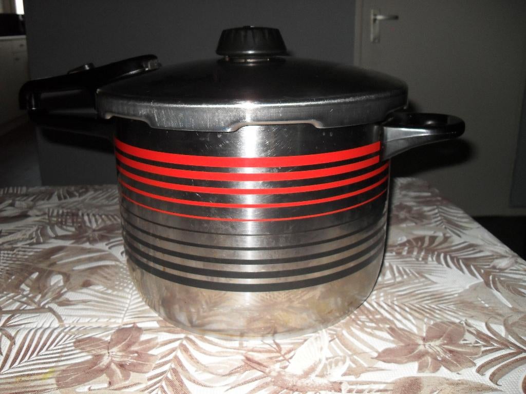 fissler vitavit snelkookpan 10 liter, Ophalen, Gebruikt, Rvs, Kookpan of Snelkookpan