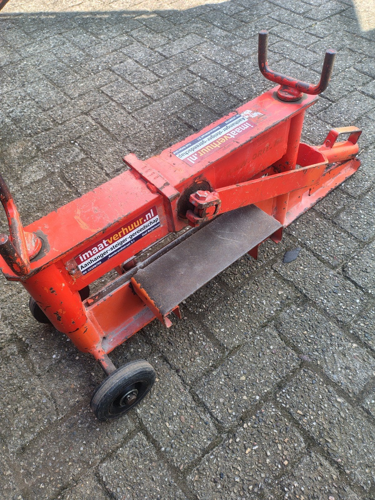 zware pro trottoir tegels, klinkers, baksteen knipper, Ophalen, Beton, Klinkers