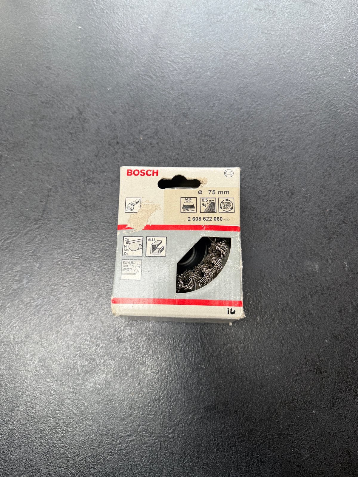 BOSCH Rondborstel 75 mm M14 – Nieuw, Doe-het-zelf en Verbouw, Gereedschap | Handgereedschap, Ophalen, Nieuw, Overige typen, Bosch