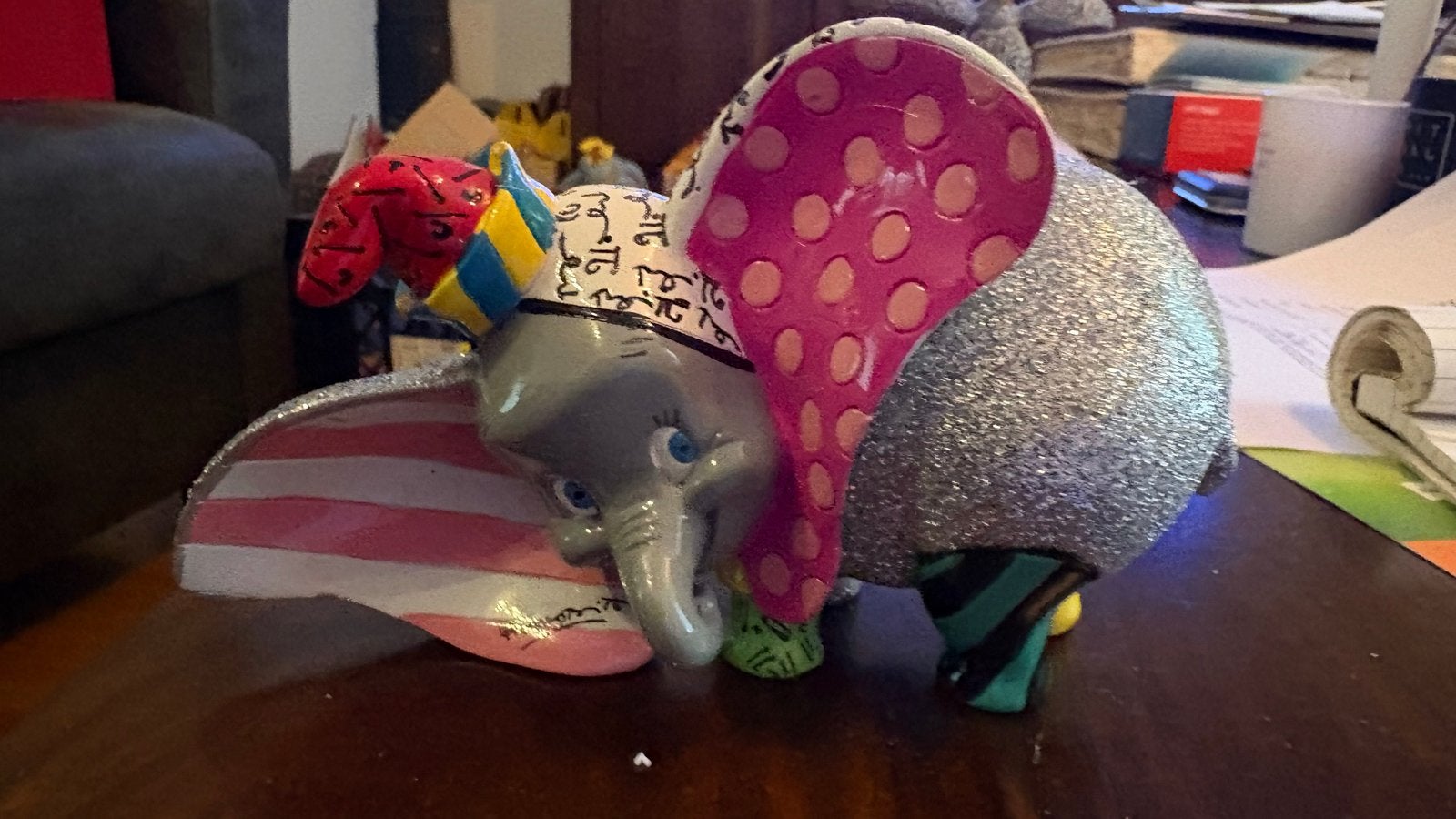 Disney Britto Dumbo Figurine - nieuw, Ophalen, Nieuw, Dier