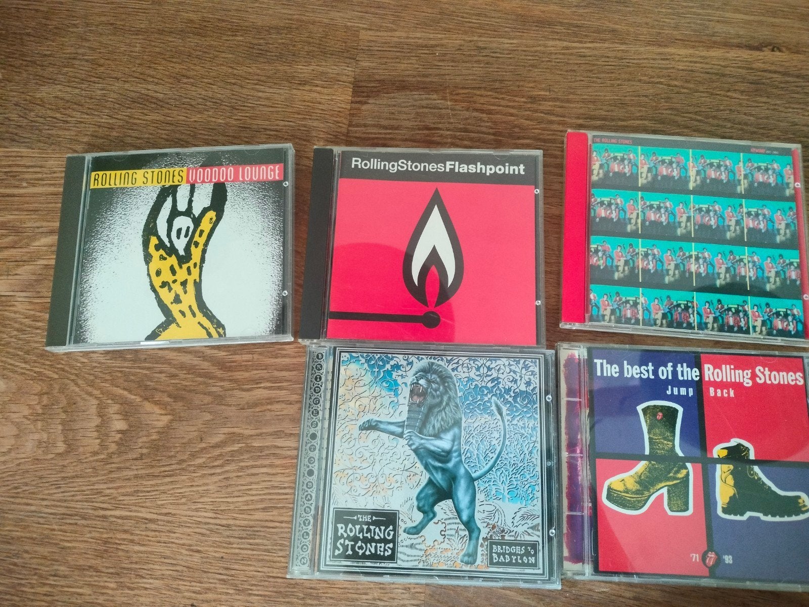 5 rolling Stones CDs origineel, Cd's en Dvd's, Cd's | Pop, Zo goed als nieuw, Ophalen