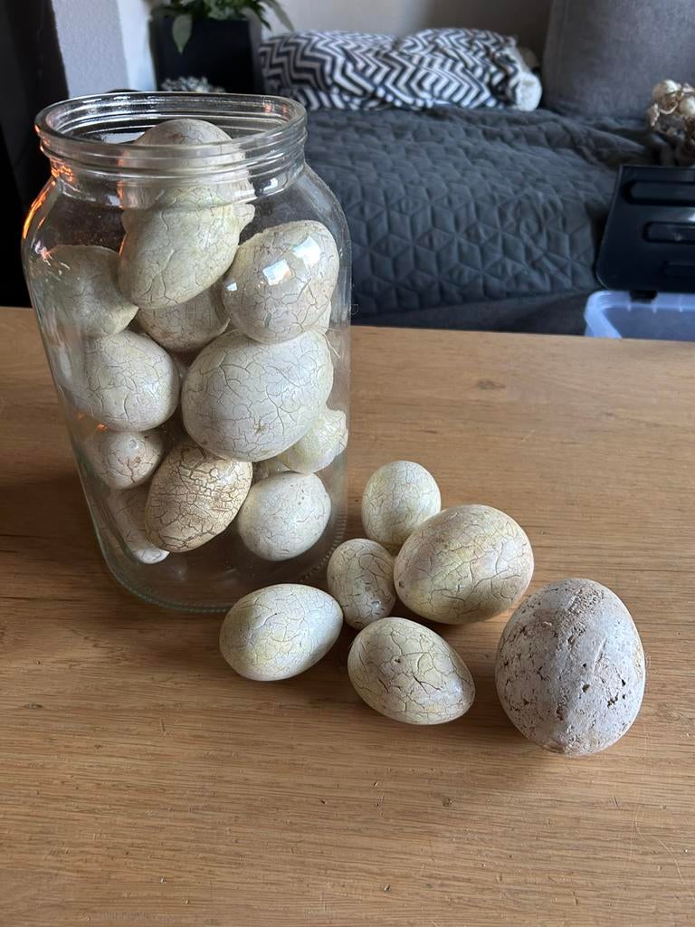 Decoratie eieren (excl. pot) / paasversiering, Ophalen, Zo goed als nieuw