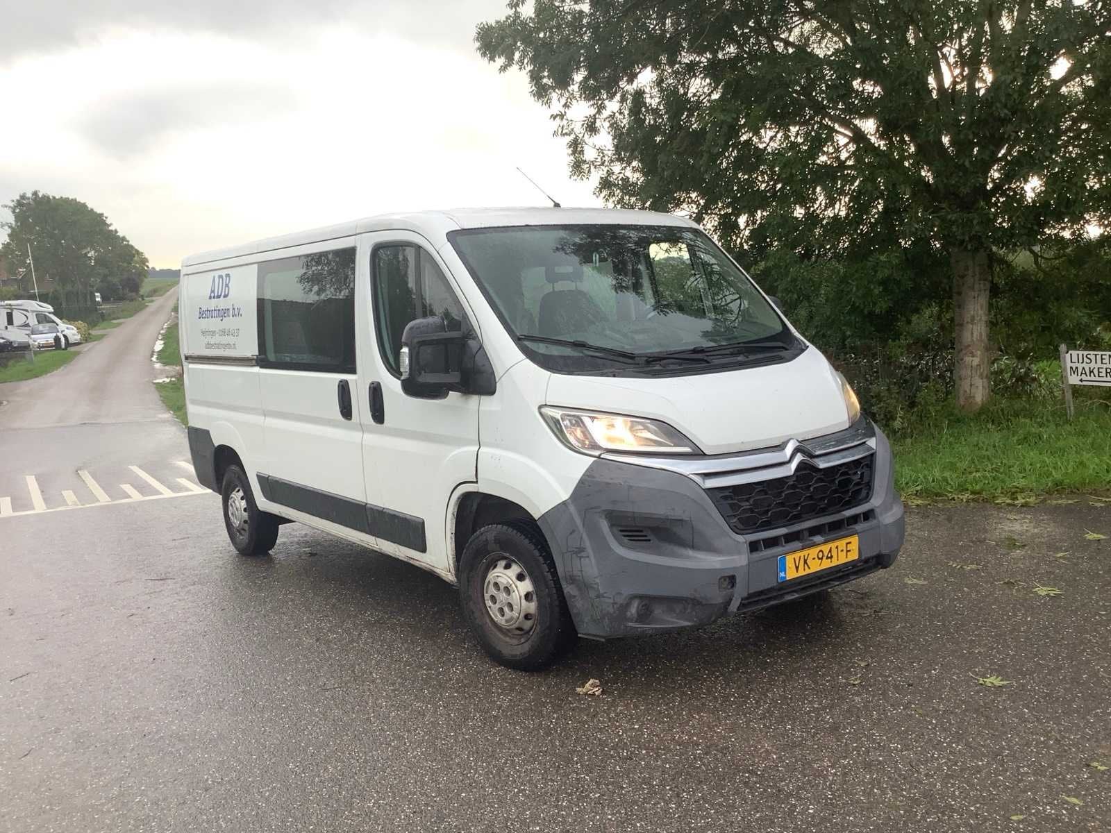 2014 Citroen Jumper 30 2.2 HDI L2H1 EcDC Personenauto, Auto's, Voorwielaandrijving, Euro 5, Jumper, Gebruikt