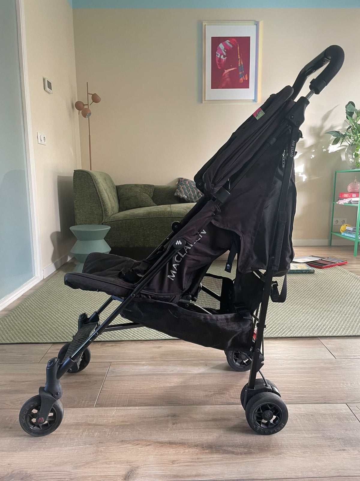 MacLaren Quest Arc Buggy - Tot 25 kg - Incl. regenhoes, Kinderen en Baby's, Ophalen, Gebruikt, Maclaren, Regenhoes