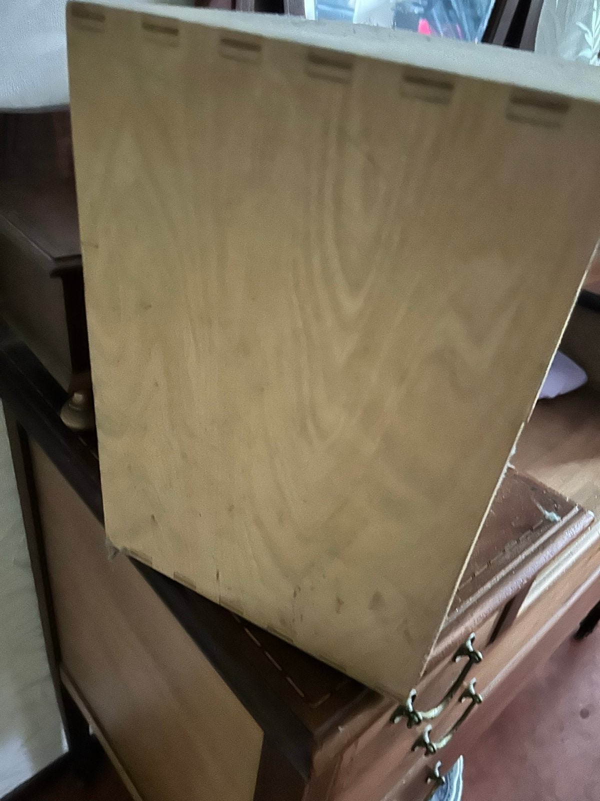 Vintage houten ladekastje met 6 laden (gratis op te halen ), Ophalen