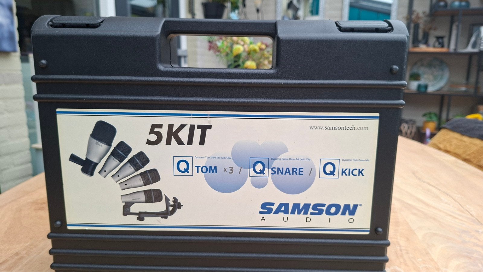 Samson Audio 5KIT Drum-microfoonset in koffer, Muziek en Instrumenten, Ophalen of Verzenden