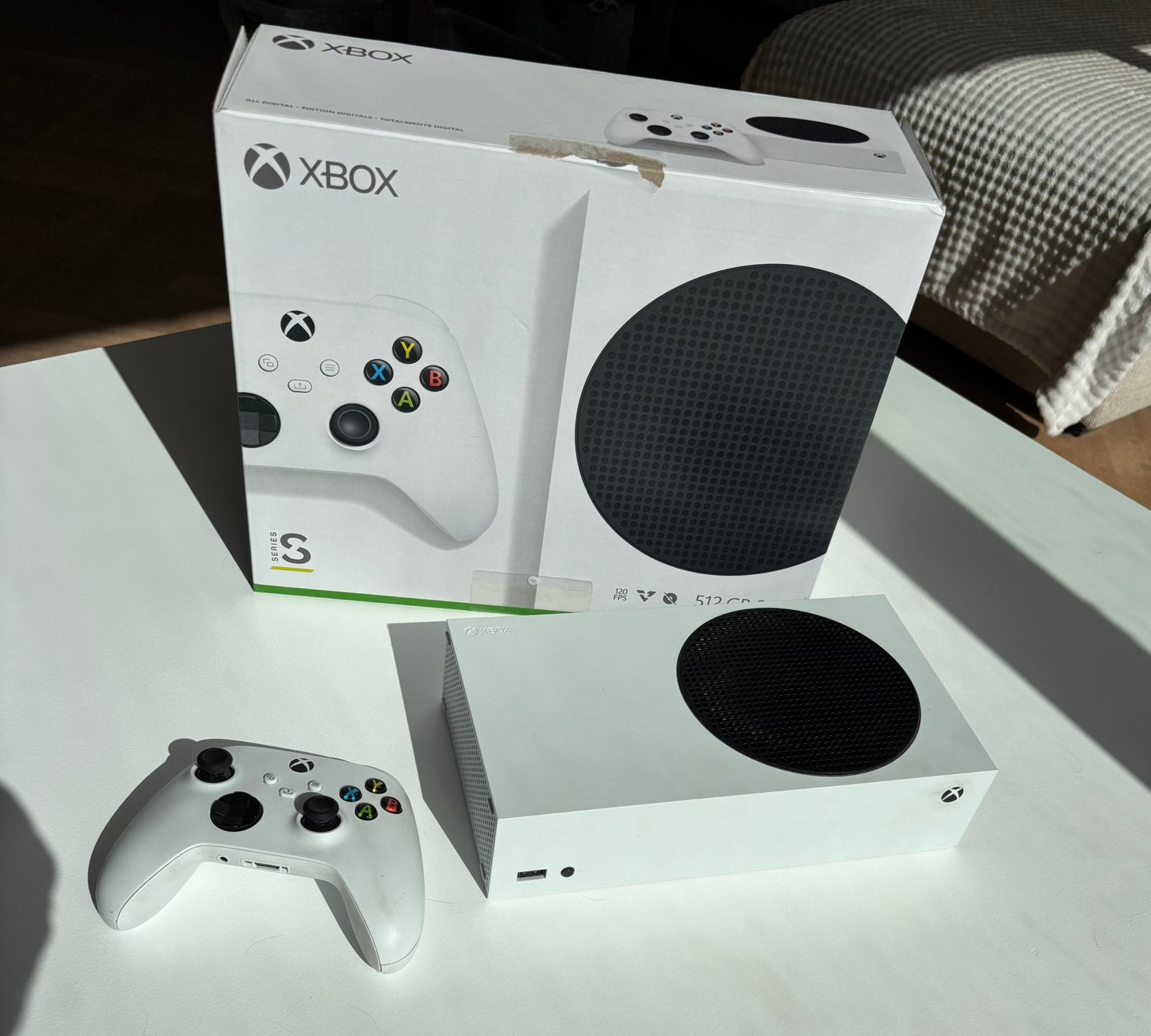 Xbox series S incl Controller, Ophalen of Verzenden, Zo goed als nieuw