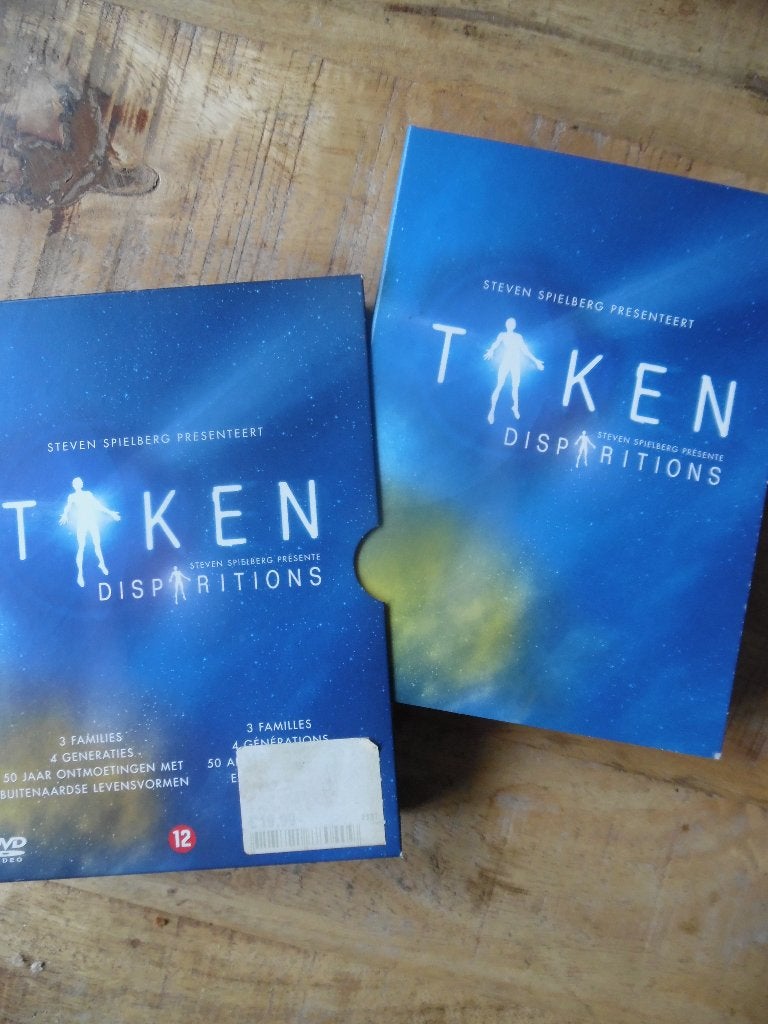 SF AVONTUUR SPEKTAKEL - TAKEN - SPIELBERG - MINI SERIE, Alle leeftijden, Ophalen of Verzenden, Gebruikt, Overige gebieden