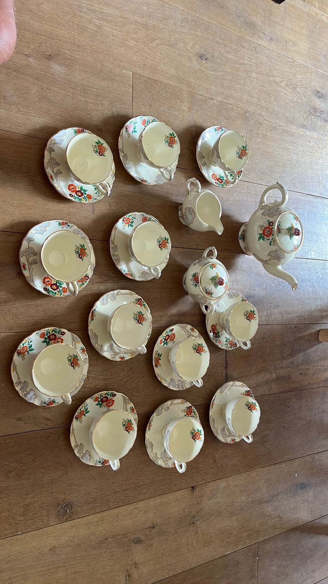 Antiek servies, Royal Coudon, Ophalen of Verzenden
