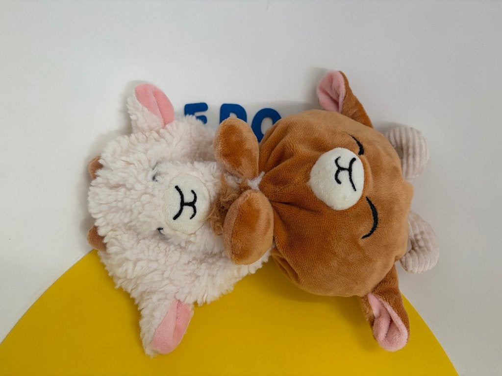 K2963 hema omdraaiknuffel schaap bok, Ophalen of Verzenden, Zo goed als nieuw, Overige typen
