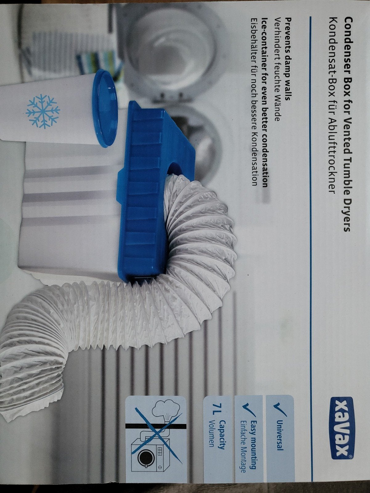 Xavax Condenser box voor een wasdroger: NIEUW!!!, Witgoed en Apparatuur, Ophalen, Nieuw