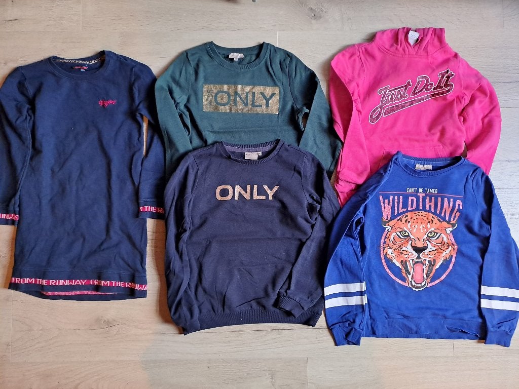 Kledingpakket meisje maat 146 / 152, Ophalen of Verzenden, Gebruikt, Maat 146